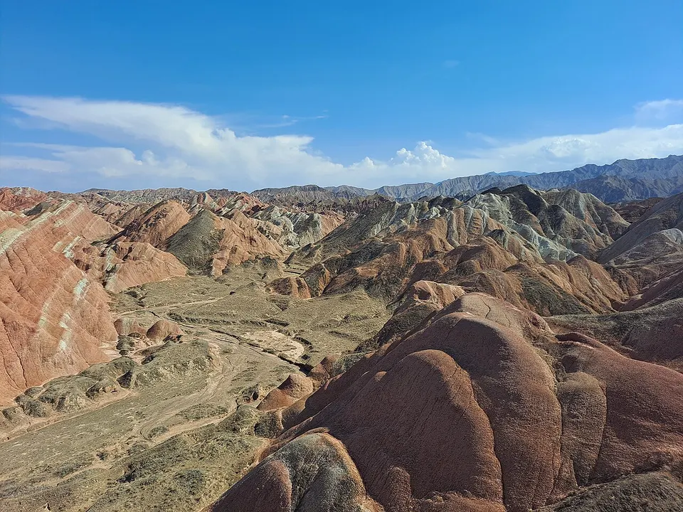 Zhangye Danxia (Rainbow Mountains) (张掖七彩丹霞)