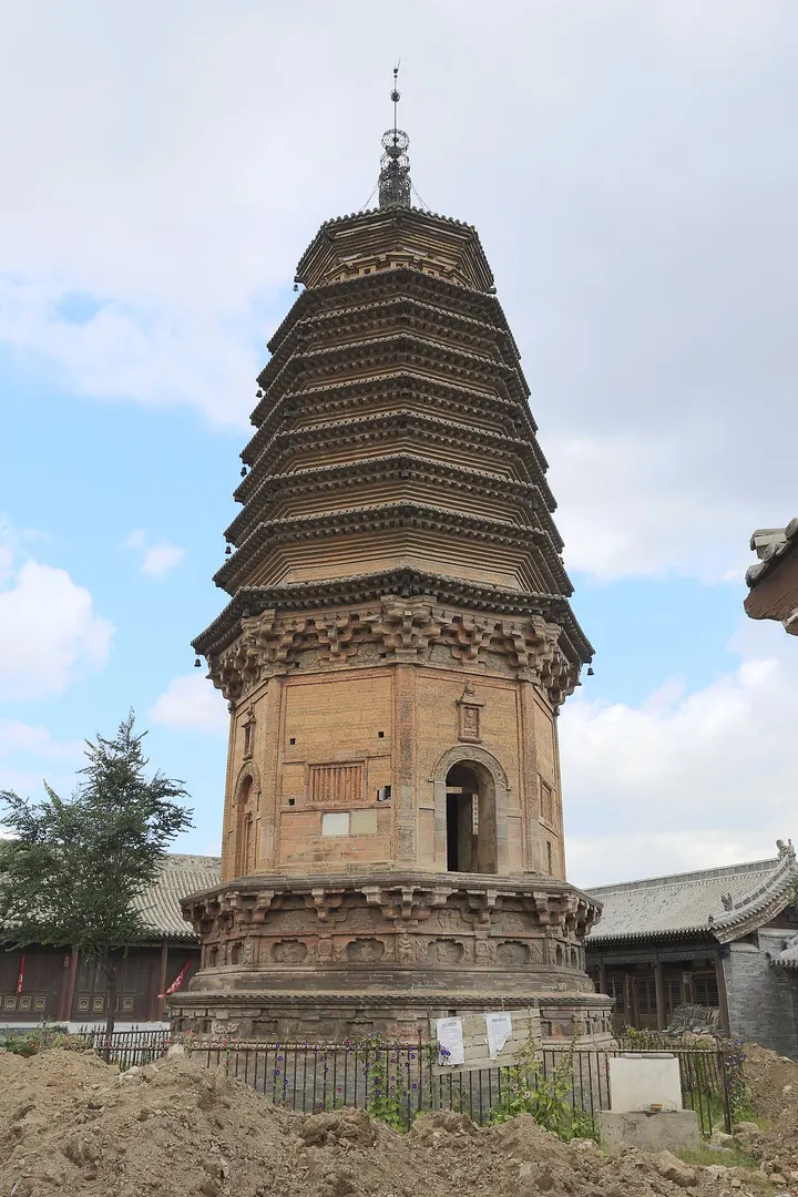 Yuanjue Temple Pagoda, Hunyuan (圆觉寺塔)