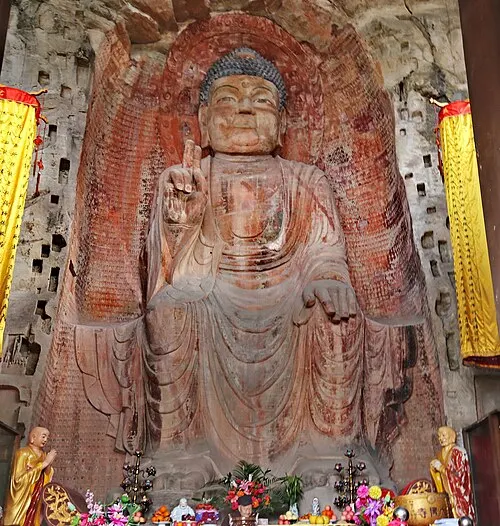 Daxiangshan Giant Buddha, Langzhong (大像山摩崖造像)