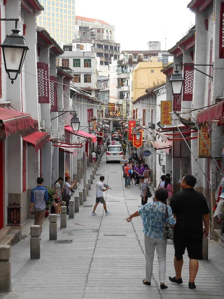 Rua da Felicidade and Beco da Felicidade (福隆新街)